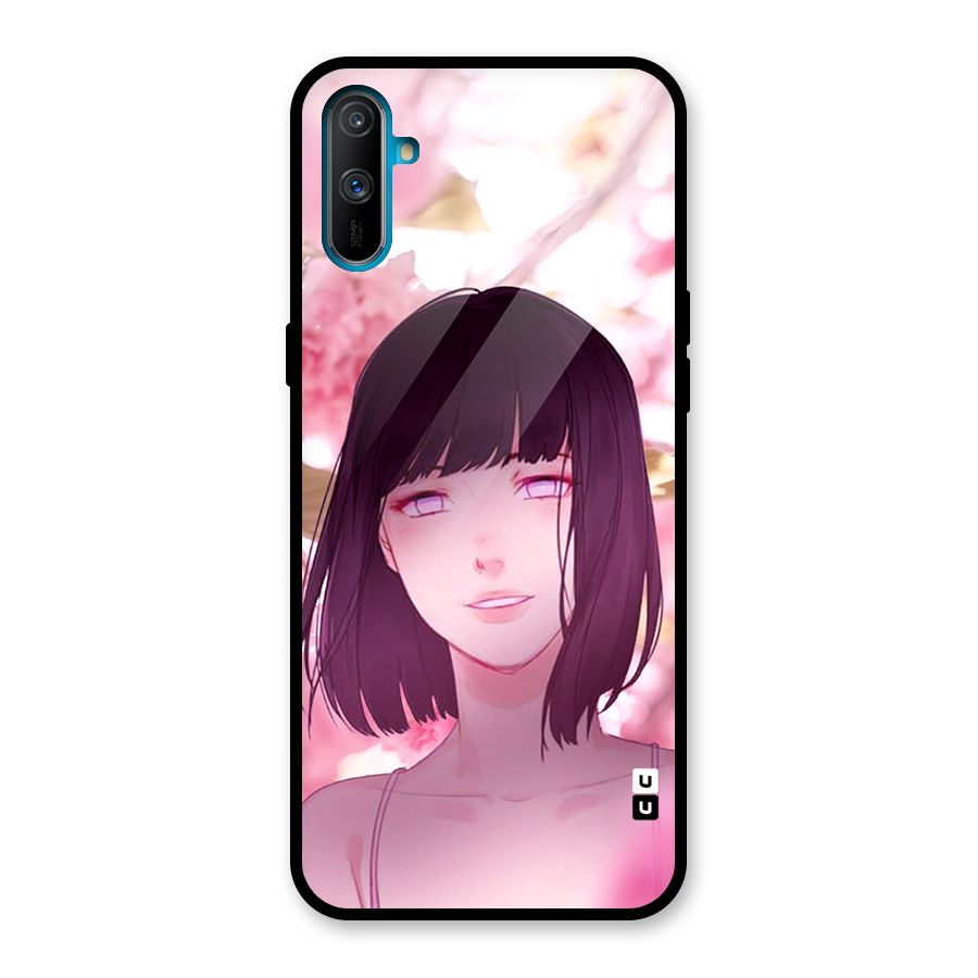 Hinata Floral Glass Back Case for Realme C3