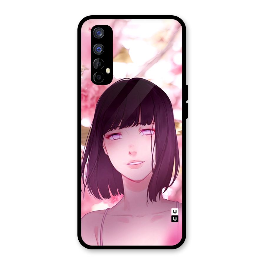 Hinata Floral Glass Back Case for Realme Narzo 20 Pro