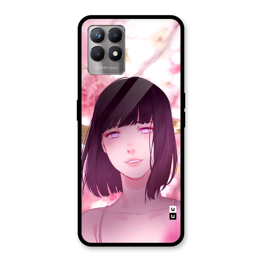 Hinata Floral Glass Back Case for Realme Narzo 50