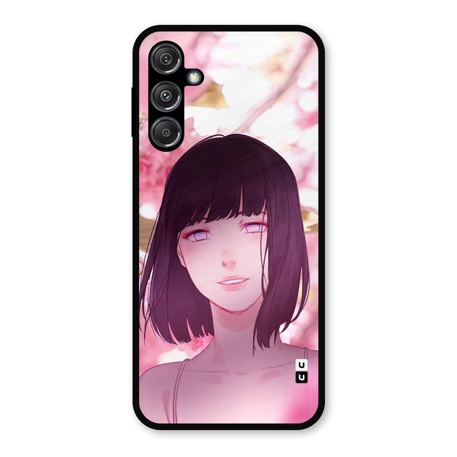 Hinata Floral Metal Back Case for Galaxy M34 5G
