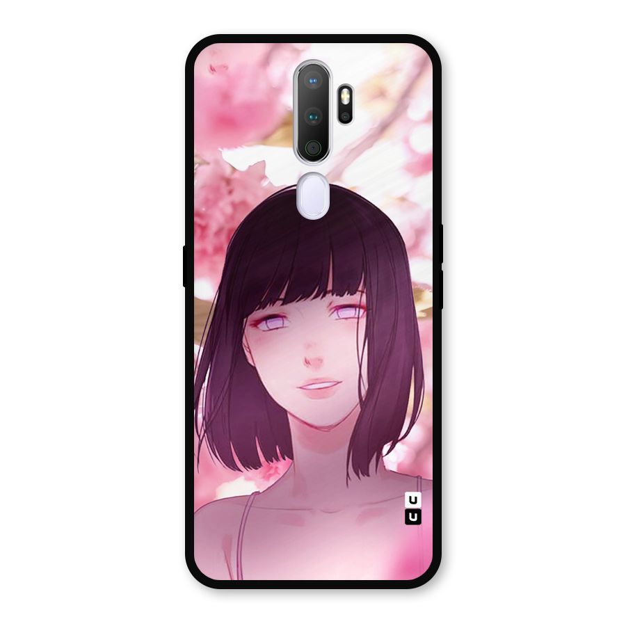 Hinata Floral Metal Back Case for Oppo A9 (2020)