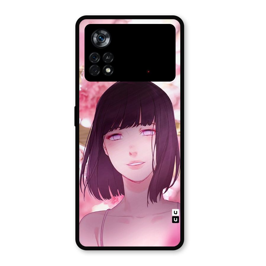 Hinata Floral Metal Back Case for Poco X4 Pro 5G