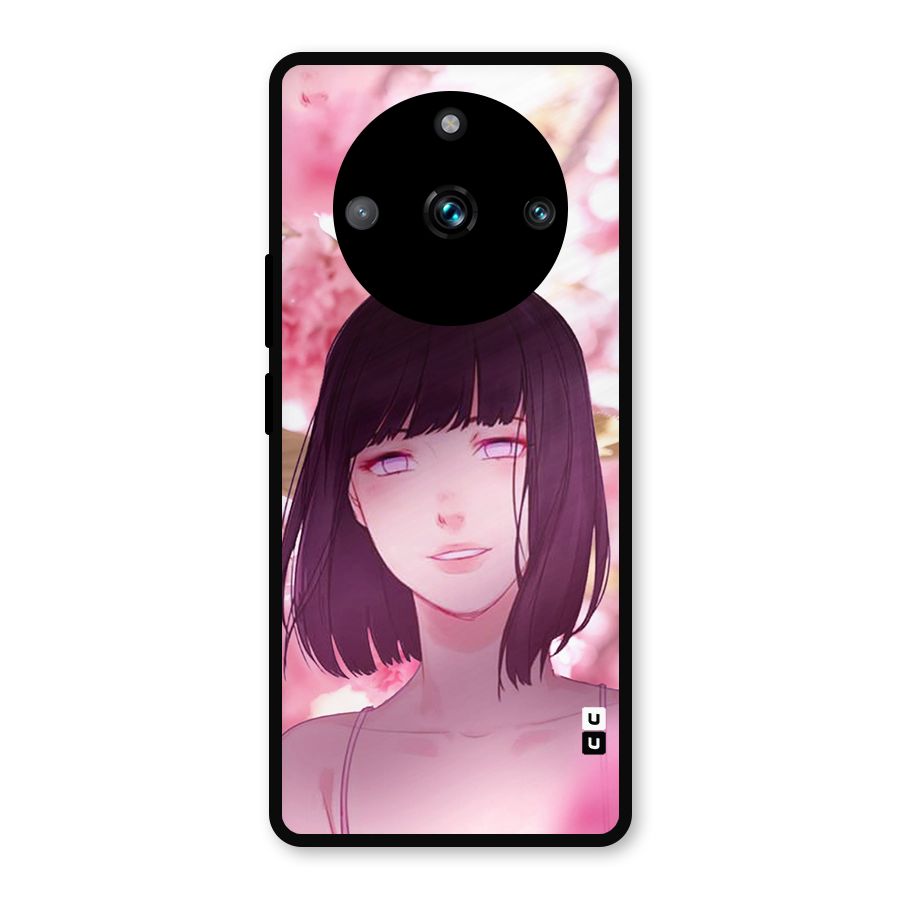 Hinata Floral Metal Back Case for Realme 11 Pro Plus