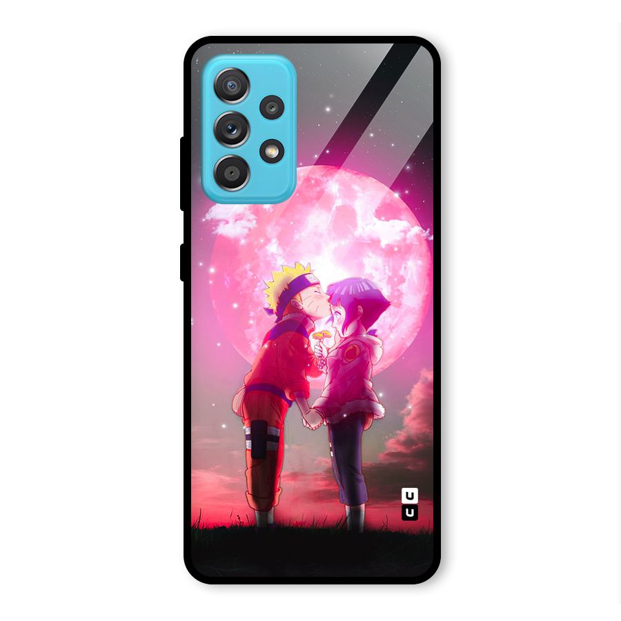 Hinata Forehead Glass Back Case for Galaxy A52