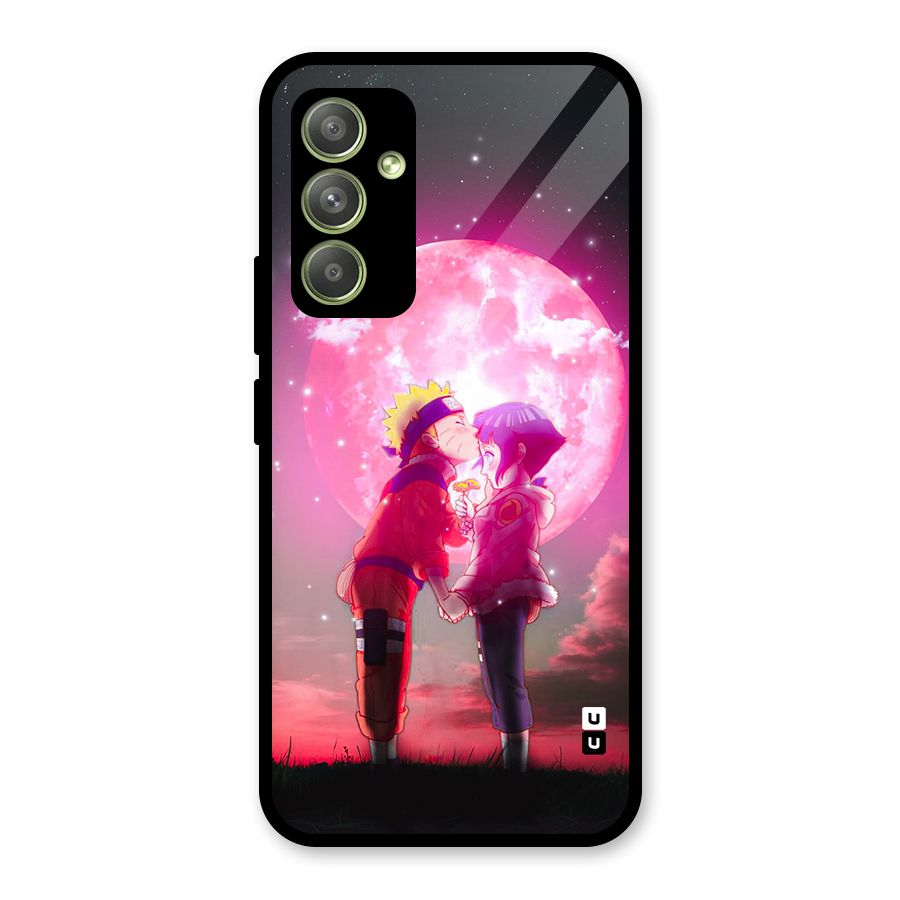 Hinata Forehead Glass Back Case for Galaxy A54