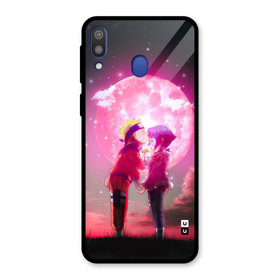 Hinata Forehead Glass Back Case for Galaxy M20