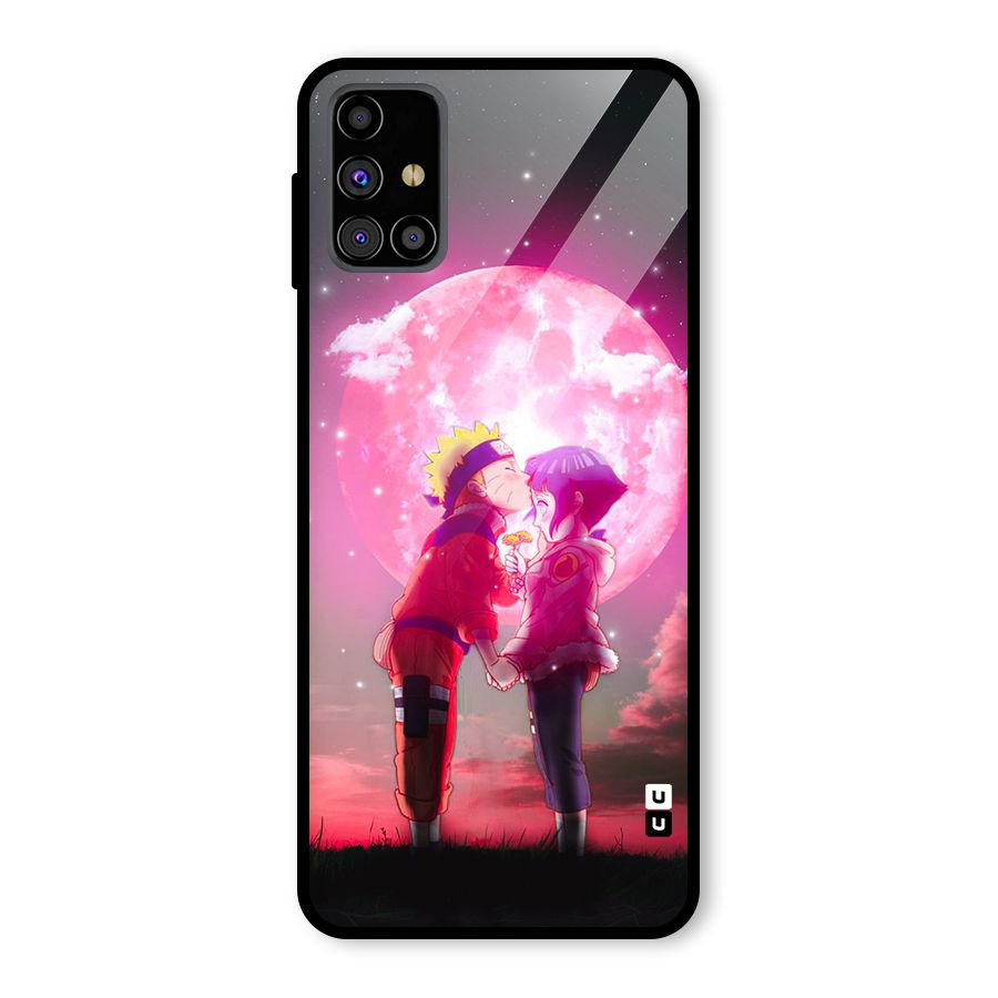 Hinata Forehead Glass Back Case for Galaxy M31s