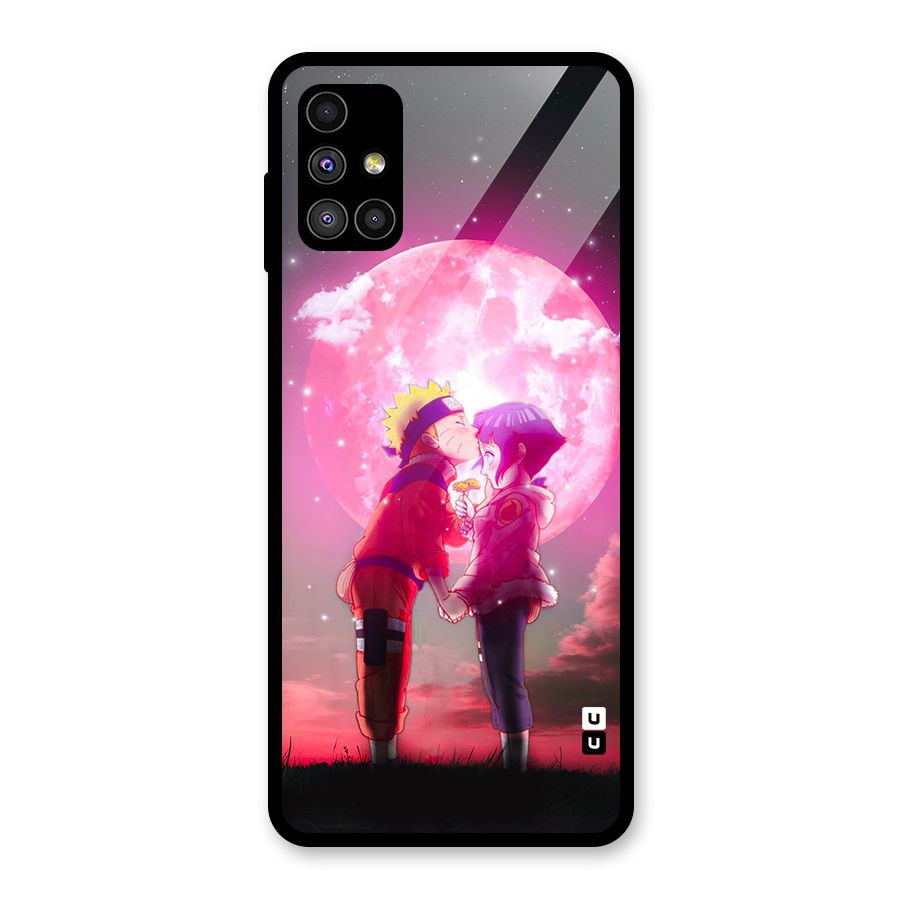 Hinata Forehead Glass Back Case for Galaxy M51