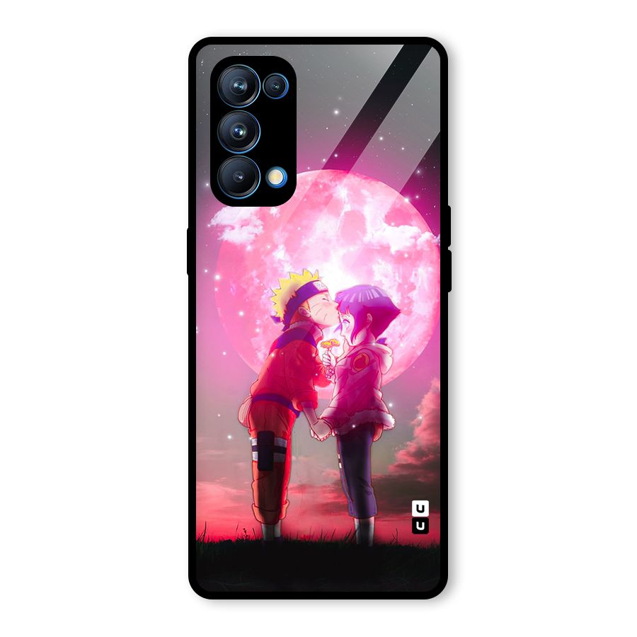 Hinata Forehead Glass Back Case for Oppo Reno5 Pro 5G
