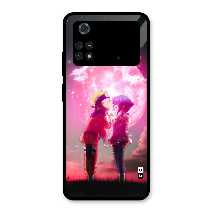 Hinata Forehead Glass Back Case for Poco M4 Pro 4G