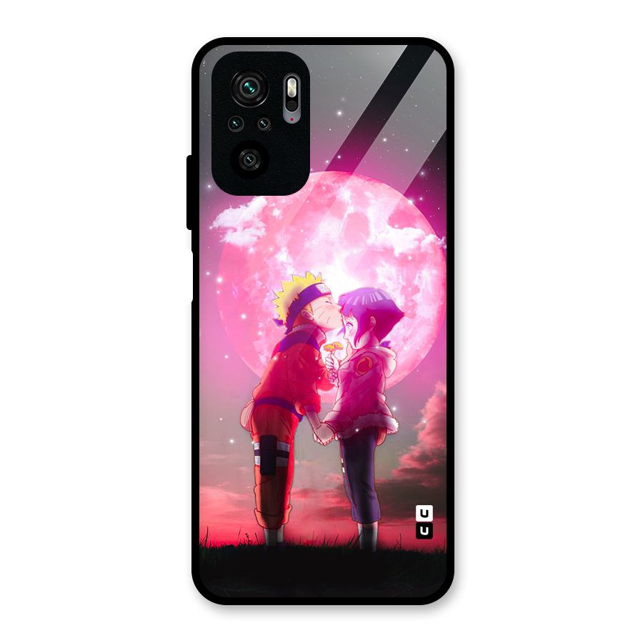 Hinata Forehead Glass Back Case for Redmi Note 10S