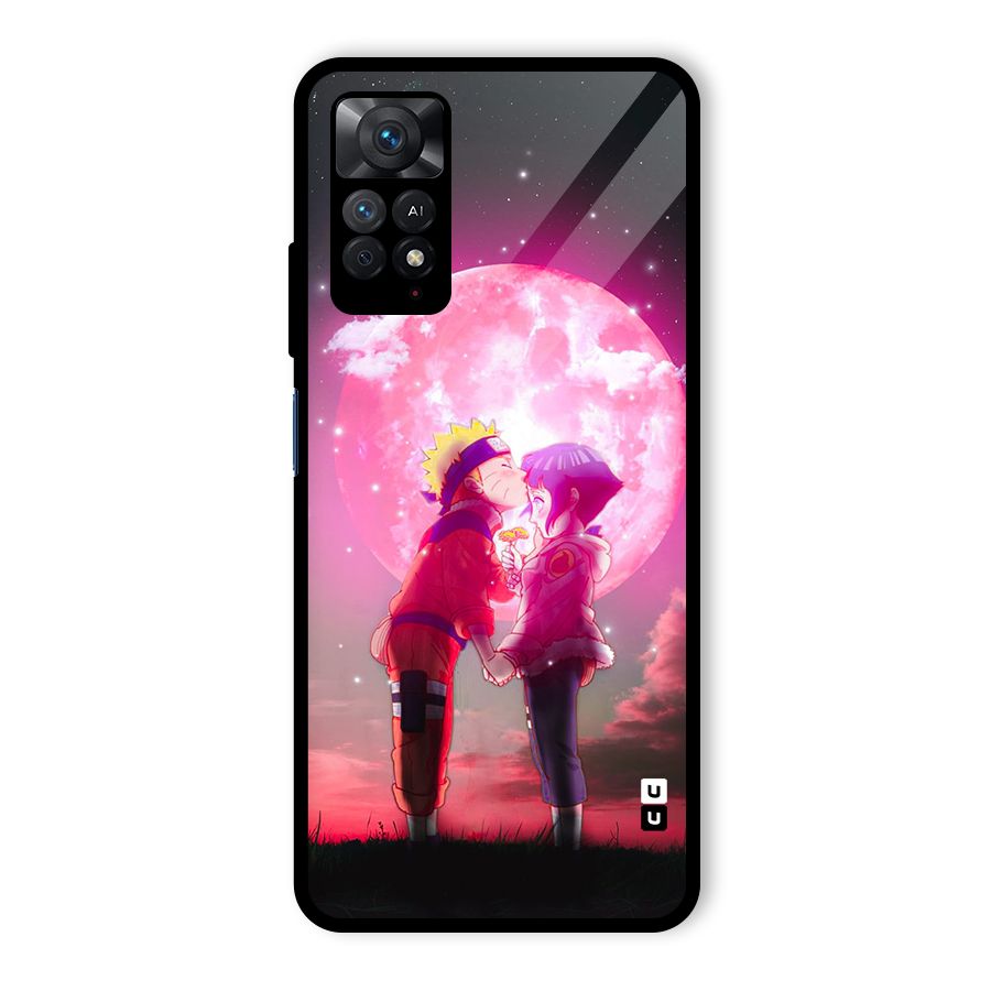 Hinata Forehead Glass Back Case for Redmi Note 11 Pro