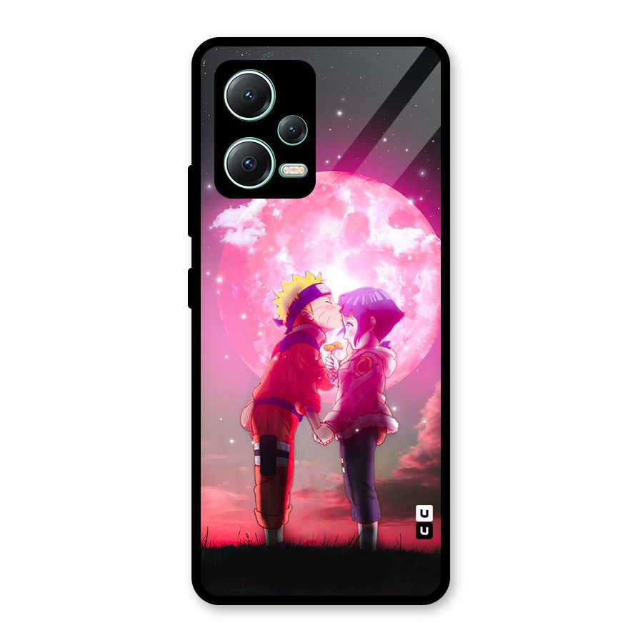 Hinata Forehead Glass Back Case for Redmi Note 12 5G