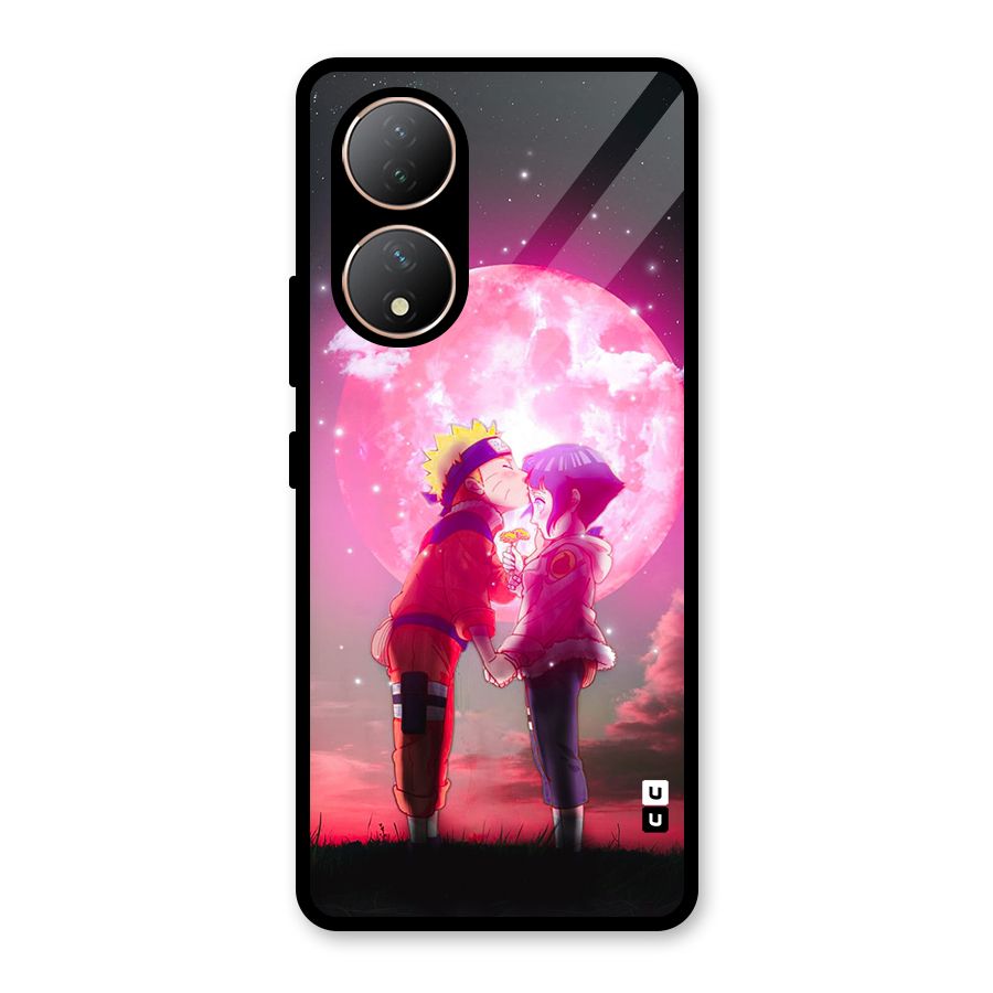 Hinata Forehead Glass Back Case for Vivo T2