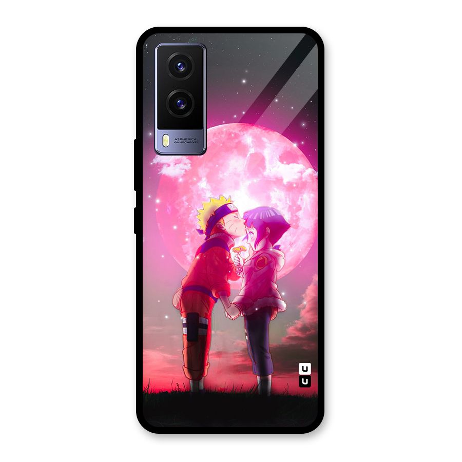 Hinata Forehead Glass Back Case for Vivo V21e 5G