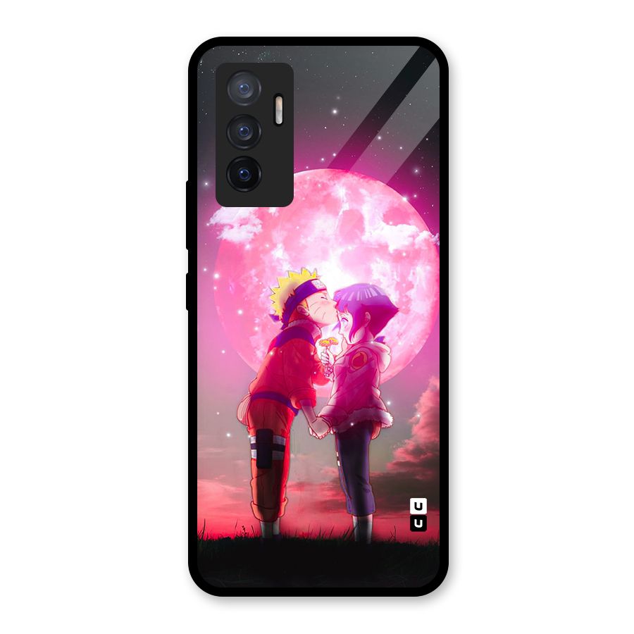 Hinata Forehead Glass Back Case for Vivo V23e