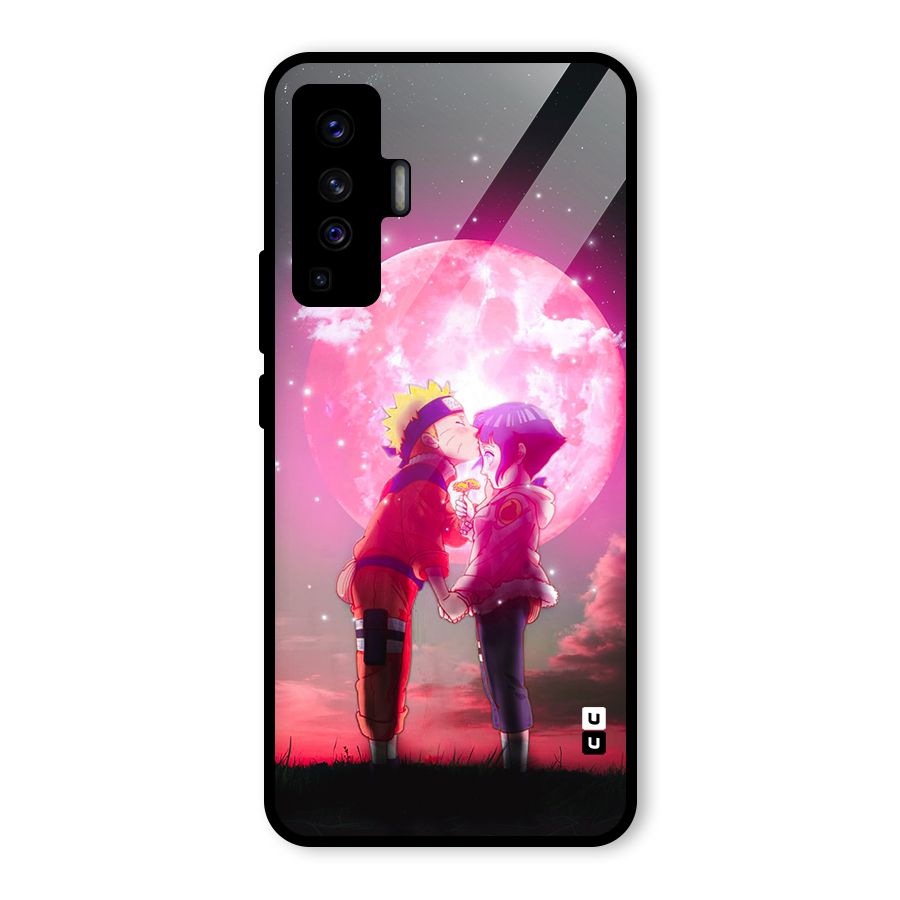 Hinata Forehead Glass Back Case for Vivo X50
