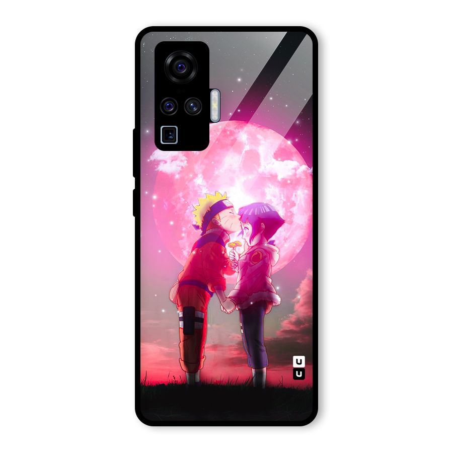 Hinata Forehead Glass Back Case for Vivo X50 Pro