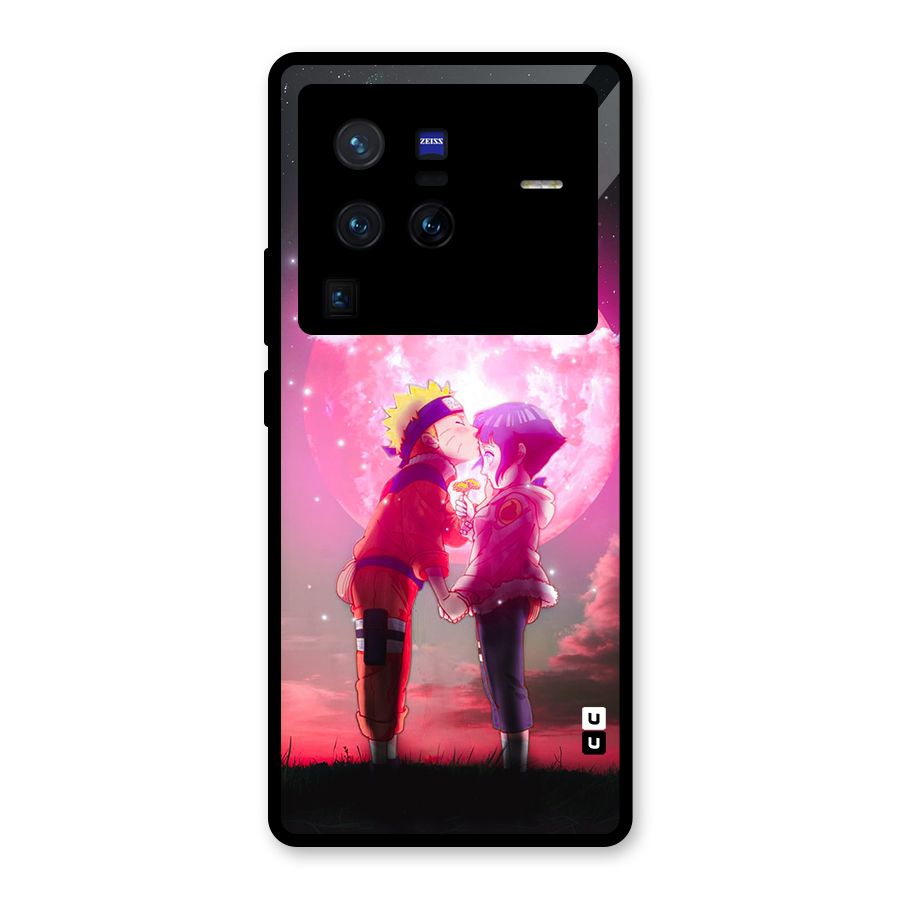 Hinata Forehead Glass Back Case for Vivo X80 Pro