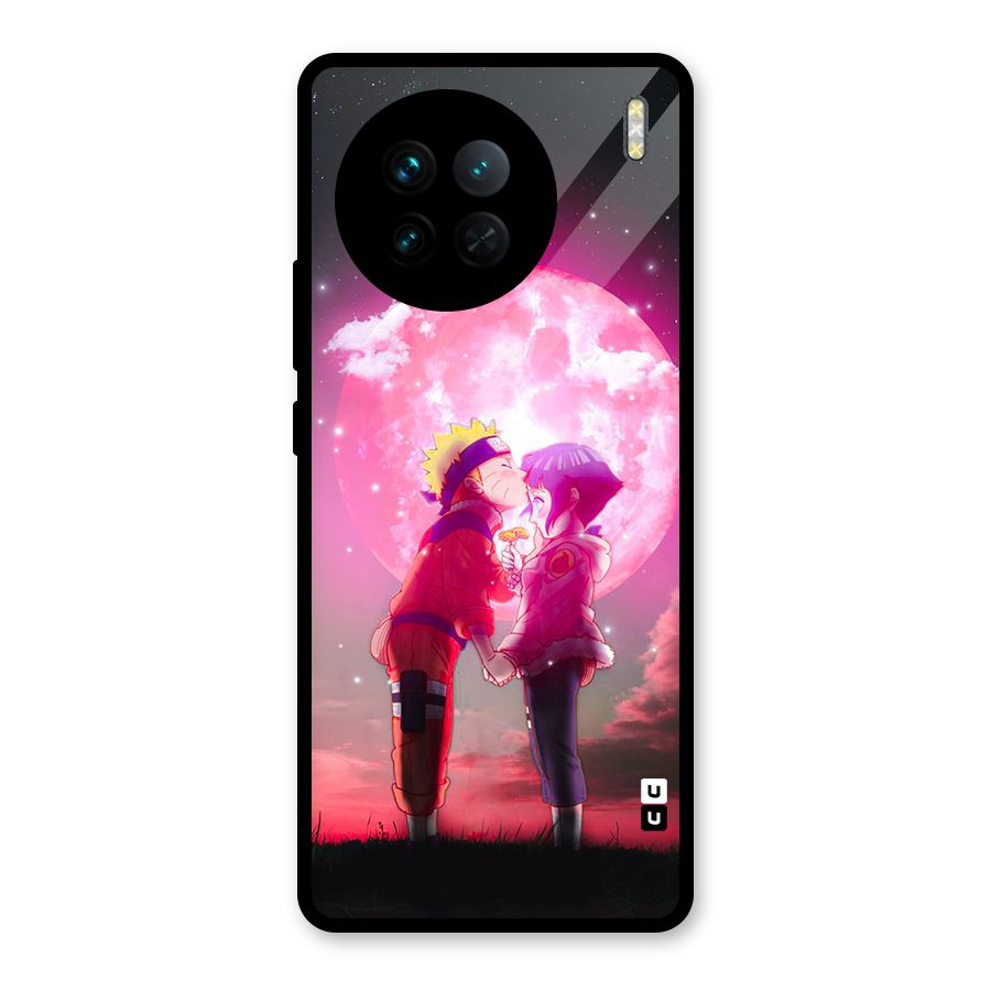 Hinata Forehead Glass Back Case for Vivo X90