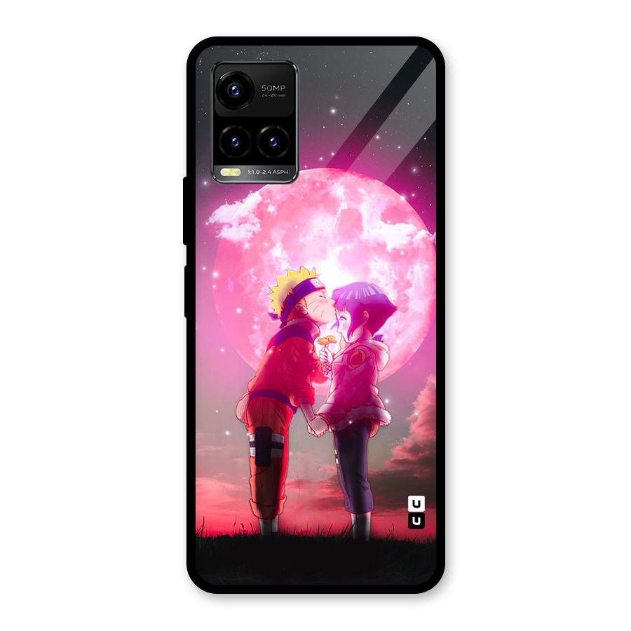 Hinata Forehead Glass Back Case for Vivo Y21T