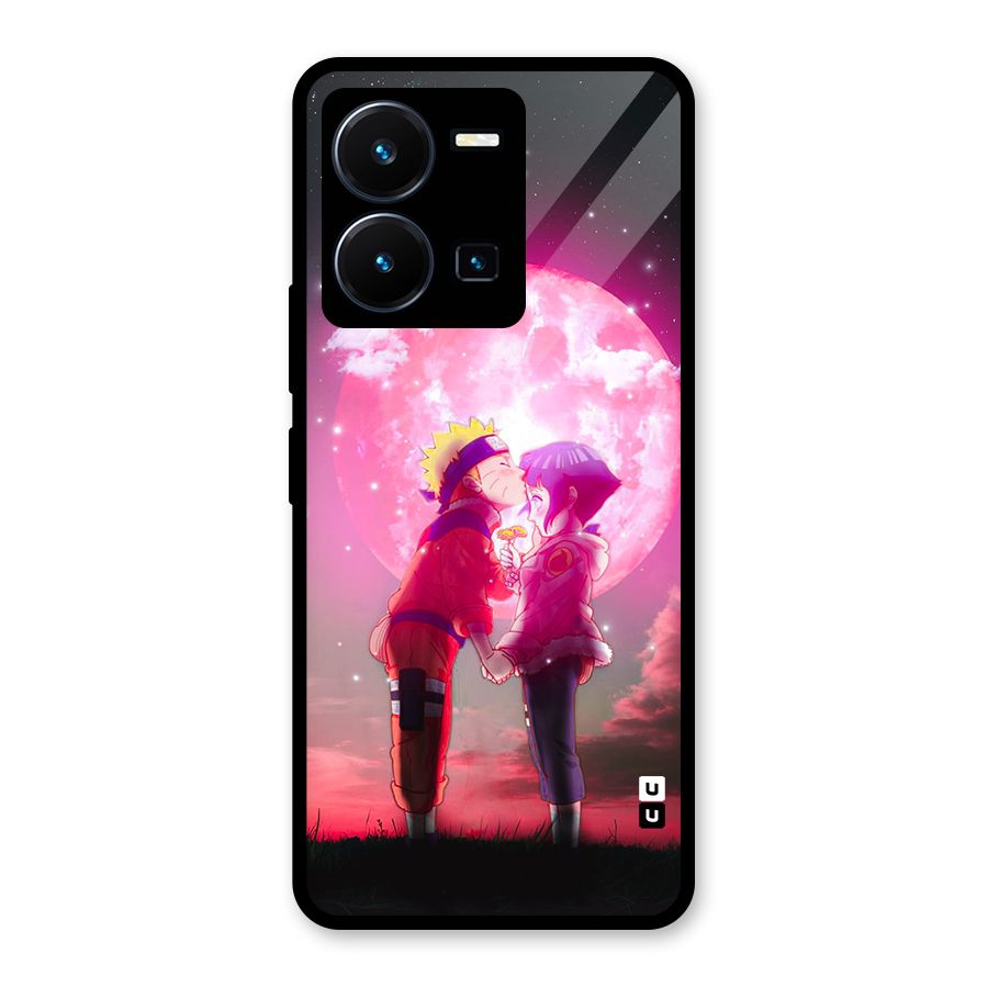 Hinata Forehead Glass Back Case for Vivo Y35