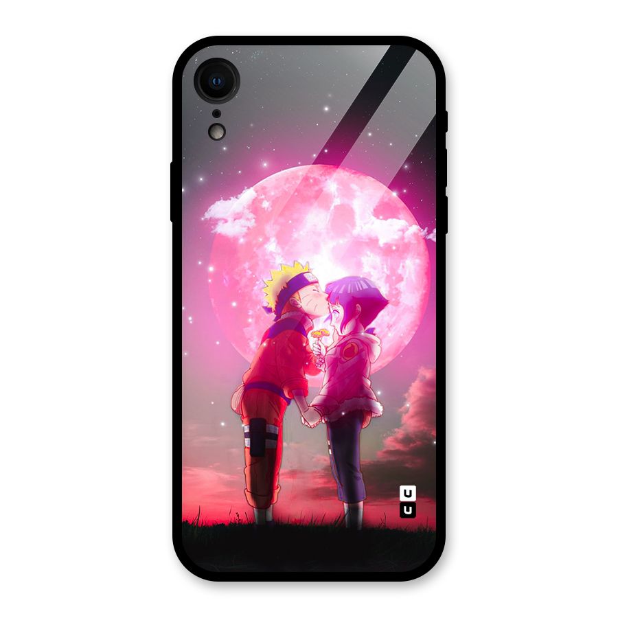 Hinata Forehead Glass Back Case for iPhone XR