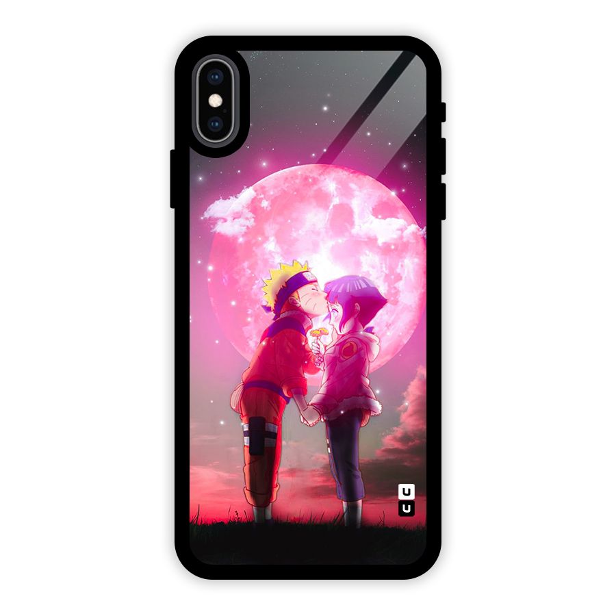 Hinata Forehead Glass Back Case for iPhone XS Max