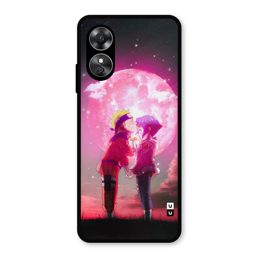 Hinata Forehead Metal Back Case for Oppo A17