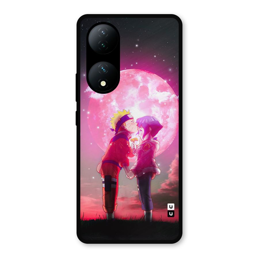 Hinata Forehead Metal Back Case for Vivo T2