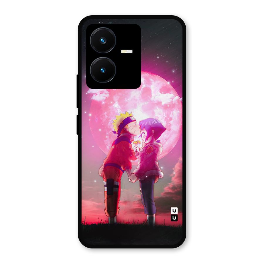 Hinata Forehead Metal Back Case for Vivo Y22