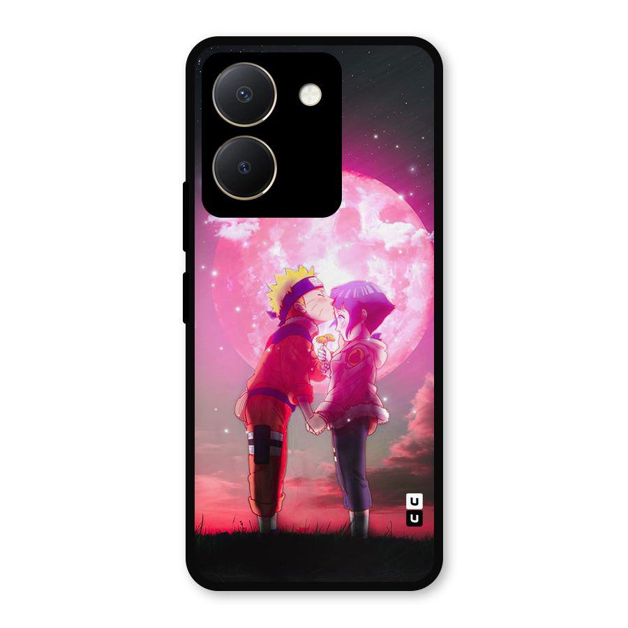 Hinata Forehead Metal Back Case for Vivo Y36