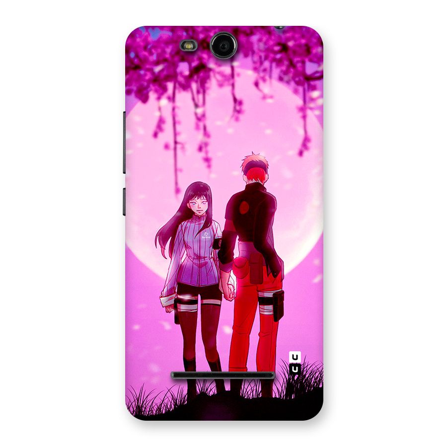 Hinata Holding Hand Back Case for Canvas Juice 3 Q392
