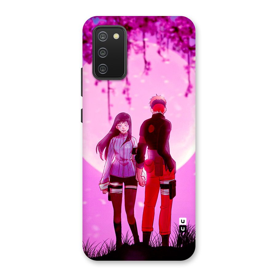Hinata Holding Hand Back Case for Galaxy F02s