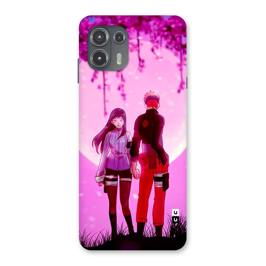 Hinata Holding Hand Back Case for Motorola Edge 20 Fusion