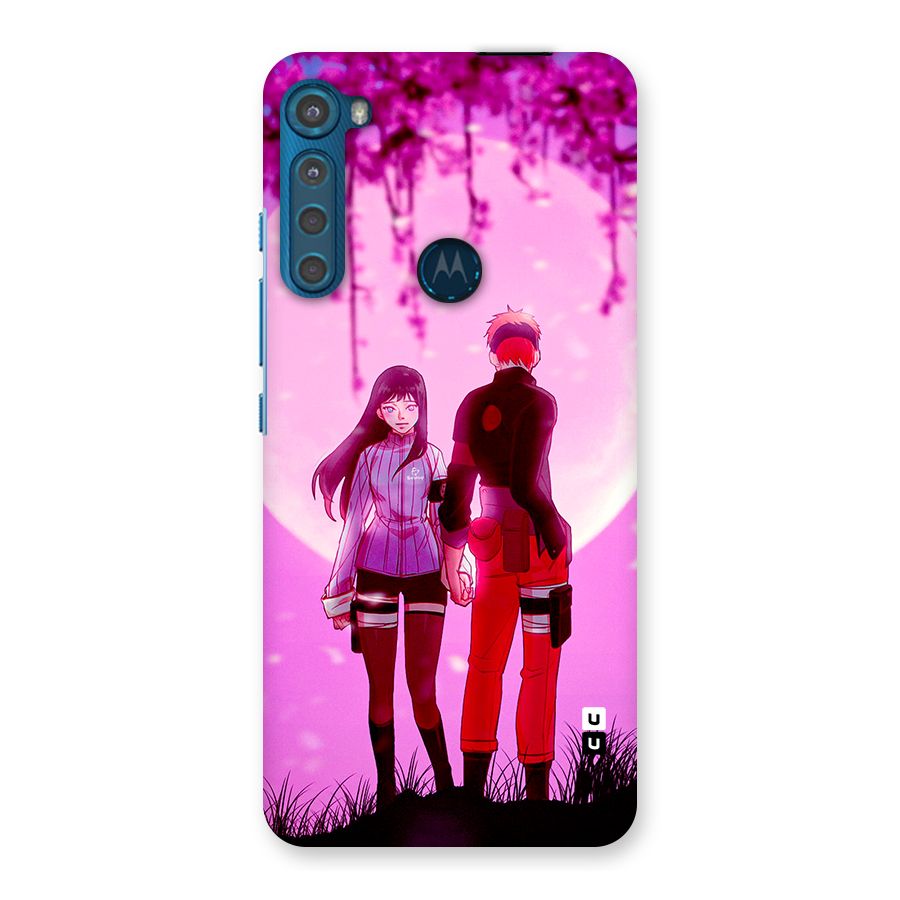 Hinata Holding Hand Back Case for Motorola One Fusion Plus