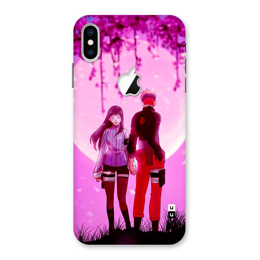 Hinata Holding Hand Back Case for iPhone XS Max Apple Cut