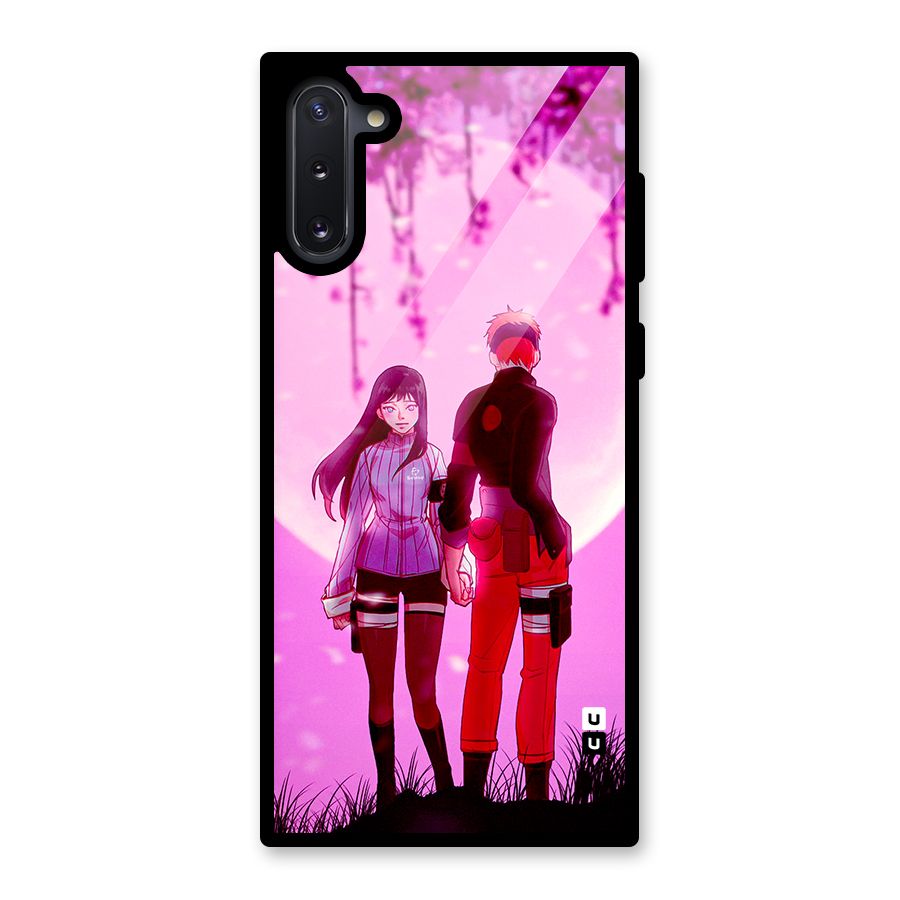 Hinata Holding Hand Glass Back Case for Galaxy Note 10