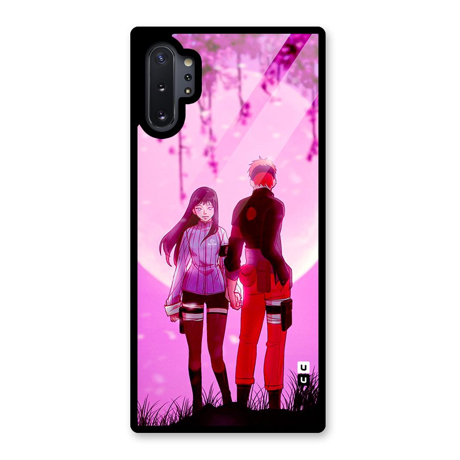 Hinata Holding Hand Glass Back Case for Galaxy Note 10 Plus