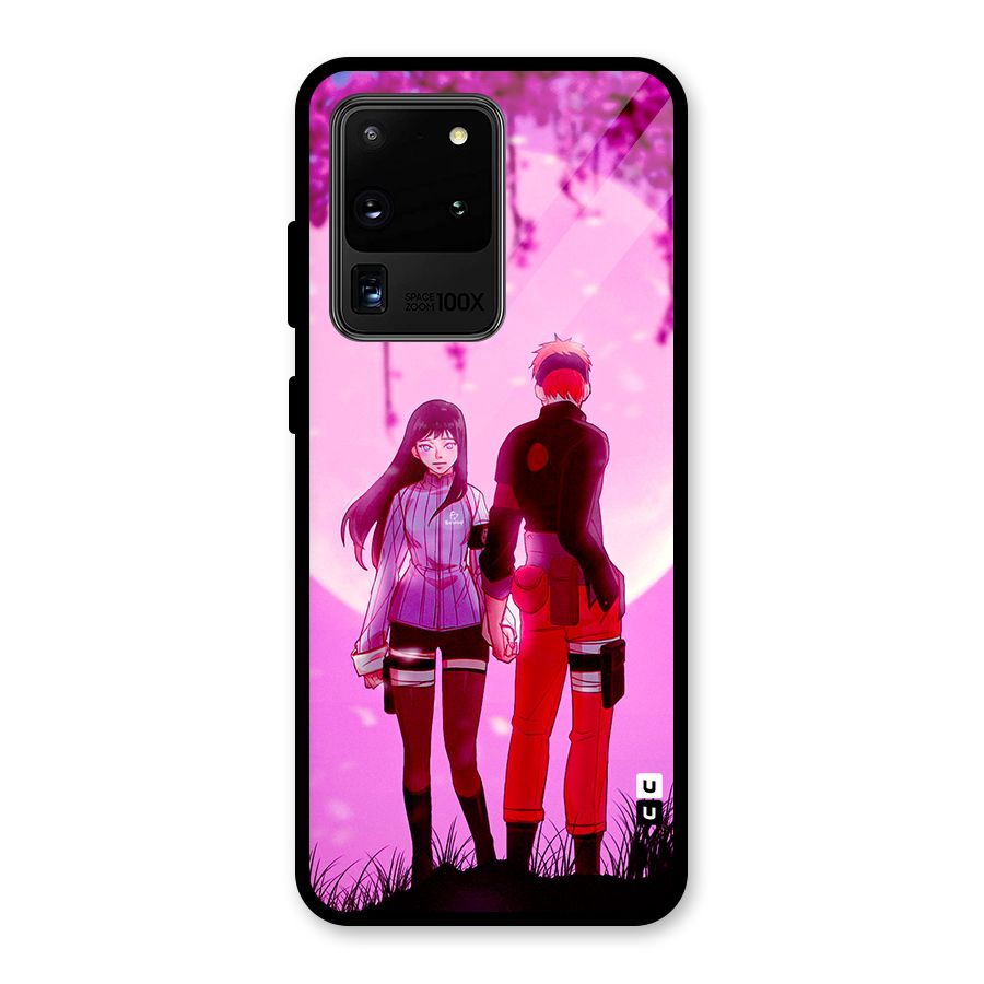 Hinata Holding Hand Glass Back Case for Galaxy S20 Ultra