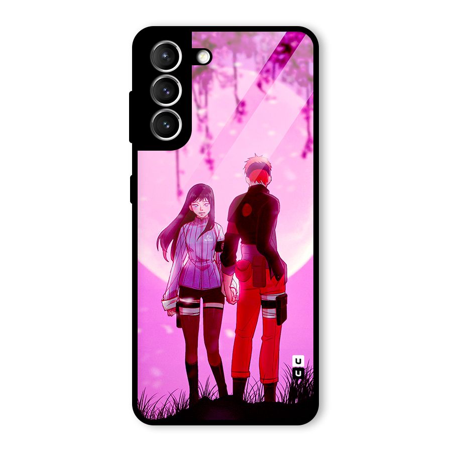 Hinata Holding Hand Glass Back Case for Galaxy S21 5G