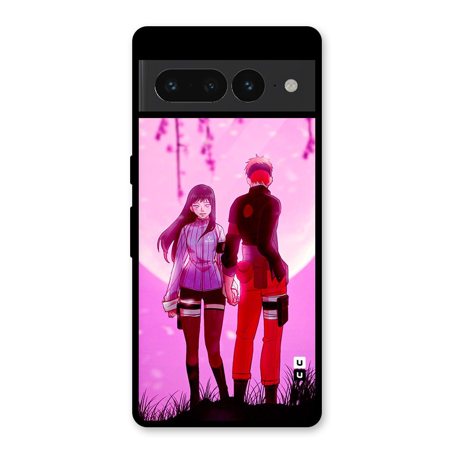 Hinata Holding Hand Glass Back Case for Google Pixel 7 Pro