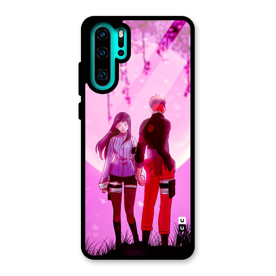 Hinata Holding Hand Glass Back Case for Huawei P30 Pro