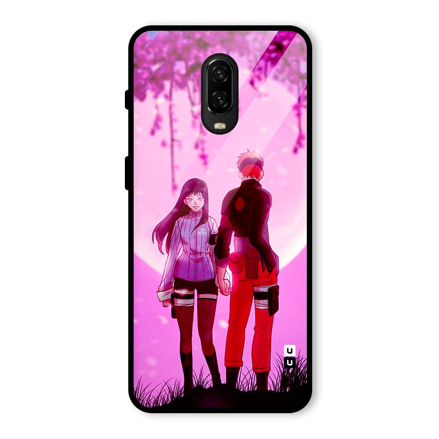 Hinata Holding Hand Glass Back Case for OnePlus 6T