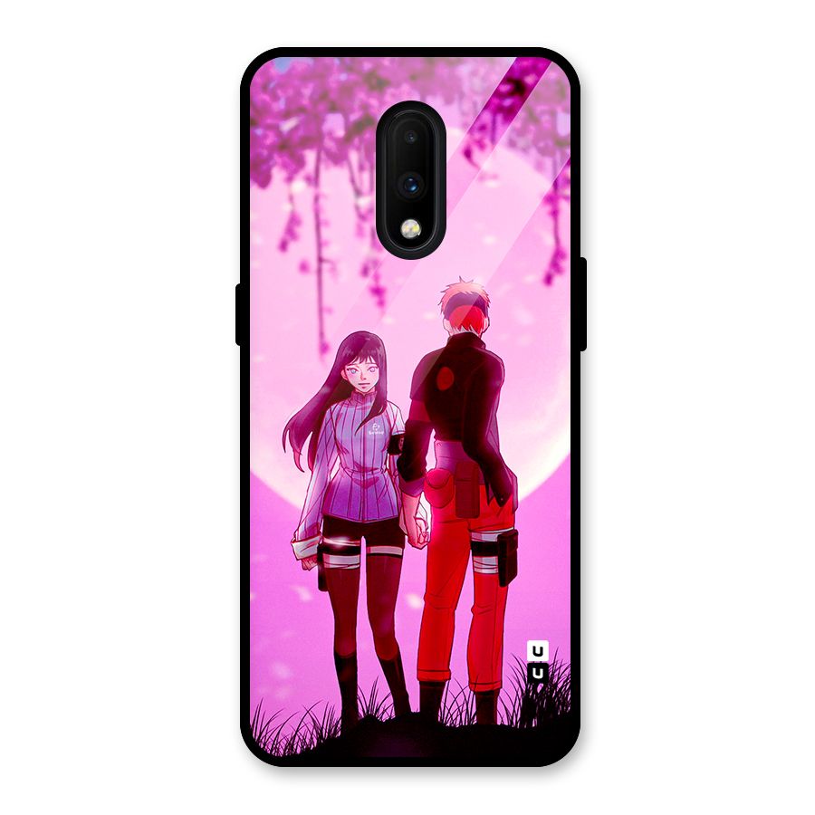 Hinata Holding Hand Glass Back Case for OnePlus 7