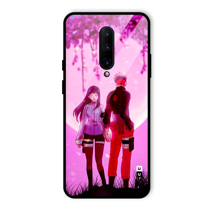 Hinata Holding Hand Glass Back Case for OnePlus 7 Pro