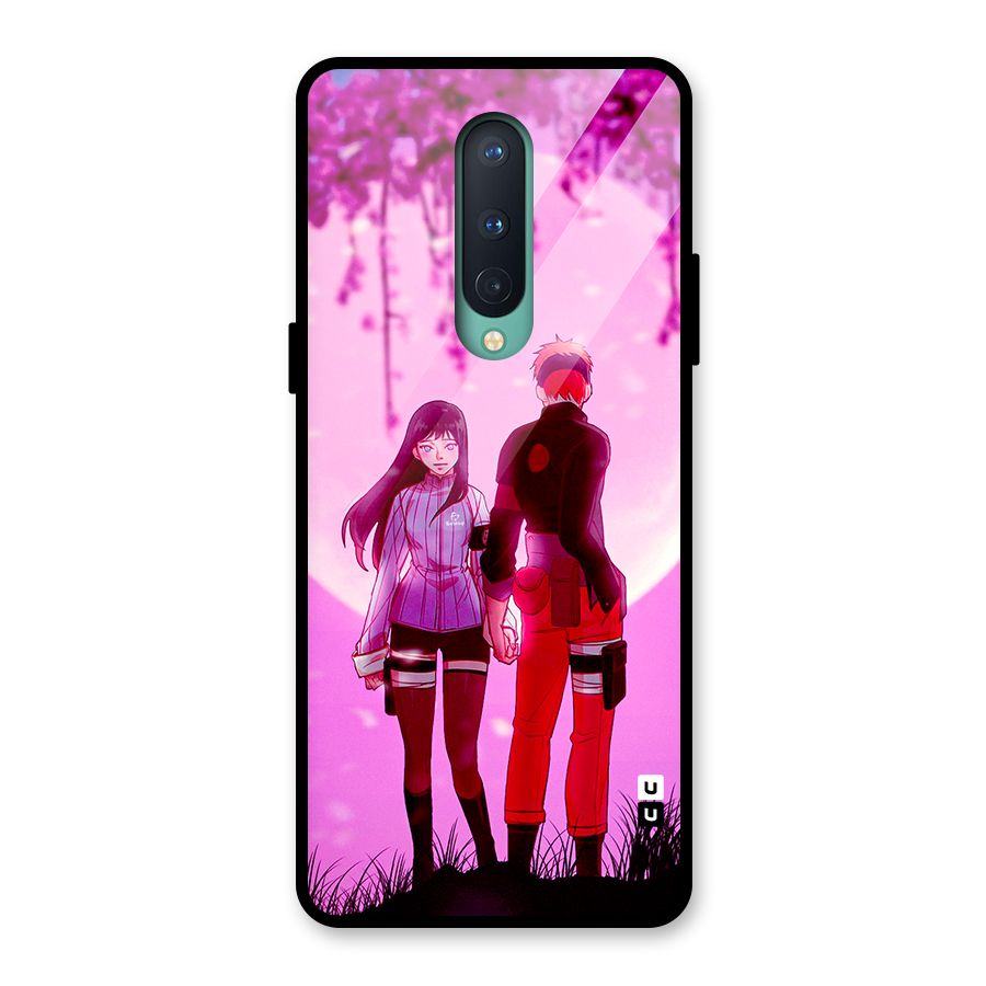 Hinata Holding Hand Glass Back Case for OnePlus 8