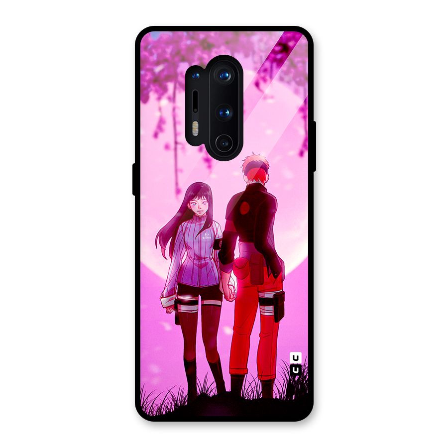 Hinata Holding Hand Glass Back Case for OnePlus 8 Pro