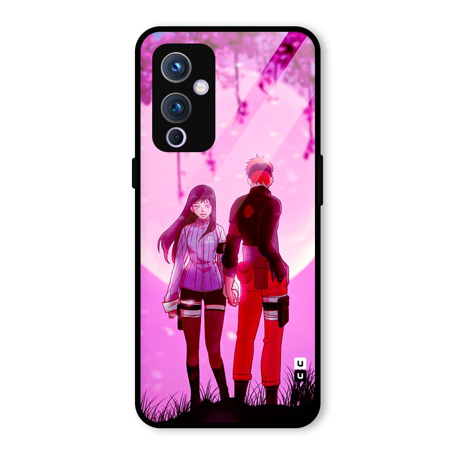Hinata Holding Hand Glass Back Case for OnePlus 9