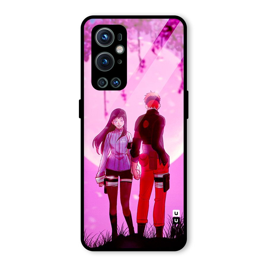 Hinata Holding Hand Glass Back Case for OnePlus 9 Pro